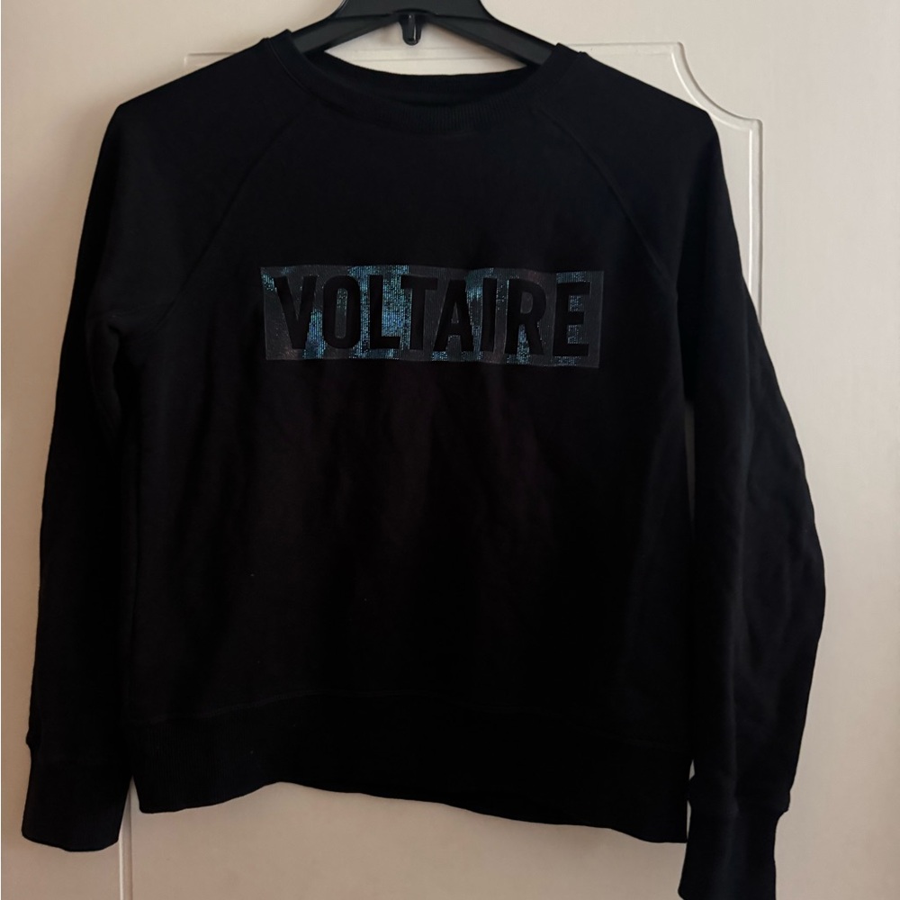Zadig & Voltaire Classic Black Knit Top